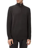 Allsaints Kilburn Funnel Neck Quarter Zip Sweater