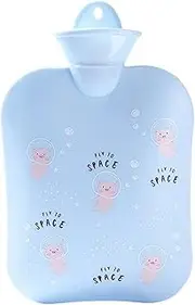 Hot Water Pack Water Injection Hot Water Bottle Reusable Portable Hot Water Bottle Premium Classic PVC Hot Water Bottle, Great for Pain Relief, Hot and Cold Therapy Hot Compress (Color : C)