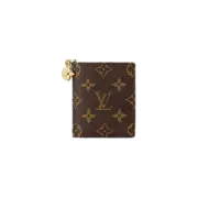 Louis Vuitton LV Charms Pocket Wallet Monogram Azur Blue