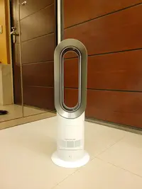 在飛比找Yahoo!奇摩拍賣優惠-dyson AM05 涼暖氣流倍增器 循環扇 電暖器 白色 