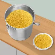 Airtight Rice Bucket 6L 304 Stainless Steel Canister Food Storage Container NEW