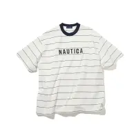 在飛比找蝦皮商城優惠-NAUTICA Pin Border Logo S/S 黑白