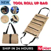 Tool Roll Organizer Tool Roll Up Canvas Bag Tool Large Wrench Super Pouch Vic