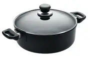 Classic Low Casserole Sauce Pot With Lid - 4L
