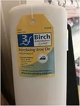 Iron On Interfacing Medium | 90cm x 50m | White | Birch 012248