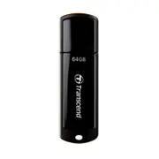 Transcend JetFlash 700 64GB USB 3.1 Gen 1 Flash Drive - Black (TS64GJF700)