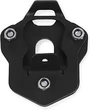 Stand Pad Fit For Enfield Fit For Himalayan 400 411 411cc BS4 2020-2023 Motorcycle Kickstand Extension Pad Foot Side Stand Motorcycle Wheel Stand(Black)