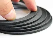 JKCrafts 8 Rolls Fashion Draping Tape for Dress Forms - 13M Long, 5mm Wide, Black - Style Tape for Pattern Making - Mannequin Draping - Thin Washi