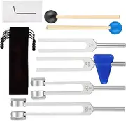Tuning Forks for Healing | Multipurpose Frequency Healing Devices,Portable Metal Instruments for Students Doctors Nurses Workers Musicians