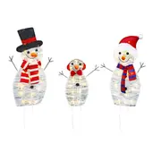 Christmas Stake Lights Santa Claus Snowman LED Decorative Light for Yard Pathway-Style 5