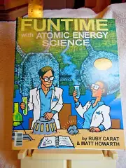 Funtime with Atomic Energy Science 2021 activity book fun games puzzles 72 pages