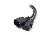 Alogic MF-C13C14-0.5 0.5m Computer Power Extension Cable Cord IEC C13 to IEC C14