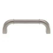 Amerock Vasari Satin Nickel 3 3/4" (96mm) CTC Cabinet Handle Pull BP24011SN