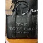 MARC JACOBS THE LEATHER MINI TOTE 皮革兩用托特包-迷你/黑