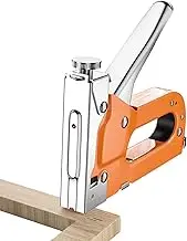 Woodworking Nail Stapler,Portable Heavy Duty Upholstery Staple Kit | Practical Power Finish Staplers Lightweight Manual Brad Nailer Power Stapler for Wood, Crafts, Carpentry