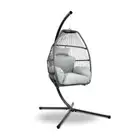 Outdoor Furniture Egg Hammock Hanging Swing Chair Stand Pod Wicker