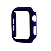 Protective Slim Bumper Case With Screen Protector DARK BLUE For Apple Watch 40mm
