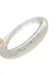 巴西冰玉髓 53 Mm Chalcedony Agate Bangle 無燒染untreated