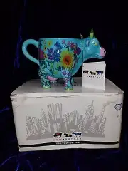 NEW DECORATIVE COW PARADE FRUITS OF SUMMER MUG BY WESTLAND GIFTWARE