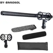 BOYA BY-BM6060L Shotgun Video Interview Microphone Shock Mount for Camera DSLR