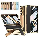 Luxury Kickstand All-Inclusive Slim Case+Screen Protector fr Galaxy Z Fold 6/5/4