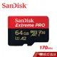 SanDisk 64G U3 Extreme PRO microSD V30 A2 記憶卡 蝦皮直送