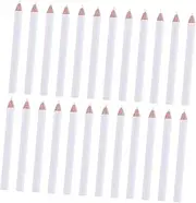 KALLORY 35pcs White Wax Pencil for Dotting Rhinestone Picker Tool for Nail Art and Precision Wax Dotting Pen for Projects and