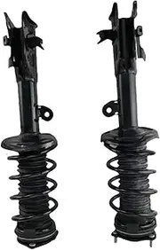 1PC Compatible For Honda CIVIC FA1 FB2 FC1 Auto Parts Suspension Car Rear Front Shock Absorber Assembly 51605SNVP01 51611TS6C01 51611TETH01(Silver)