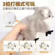Cat Toys Chirping Flapping Bird(no Flying) with Catnip Touch Activated Plush Toy