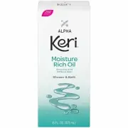 Alpha Keri Shower & Bath Moisture Rich Oil Smooth & Soften Skin 16oz Pack of 3
