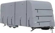 RV & Trailer Covers Automotive Accessories Cover 4 Layers for Camper Motorhome RV 18FT to 35FT, Breathable, Windproof, Waterproof, Anti-UV, Gray