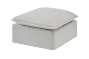 Brosa Palermo Ottoman (Grey)