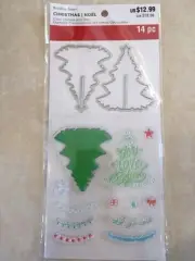 Decorate a Tree Clear Stamp & Die Set By Recollections 529293 CHRISTMAS New
