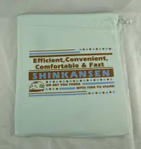 在飛比找樂天市場購物網優惠-【震撼精品百貨】Shin Kan Sen 新幹線 縮口袋 藍