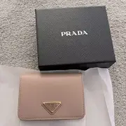 Brand New in Box Authentic Prada Saffiano Leather Wallet