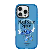 iPhone 16 Pro Impact Case MagSafe Compatible Need Some Space Clear by Made By Nelson