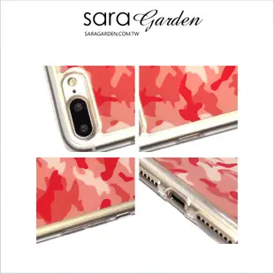 客製化 軟殼 iPhone 8 7 6 6S Plus 手機殼 保護套 全包邊 掛繩孔 迷彩撞色粉桃