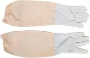 Ｂｅｓｇａ 2x Beekeeper Gloves, Gauntlets, Hand Protection Ventilated Comfortable Reusable Gloves for Women, L