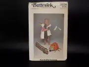 1975 BUTTERICK #3958 - CHILDS STUFFED PENGUIN - LADY BUG & DOG PATTERN FF