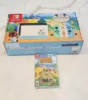 NINTENDO Switch Animal Crossing Special Edition Console with GAME Bundle NEW