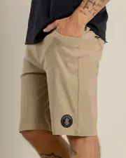 [Salty Life] Salty Life Men's Explorer Walk Shorts in Stone Grey Size 34 34 Stone Grey