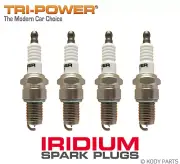IRIDIUM SPARK PLUGS - for Mitsubishi Cordia 1.8L AB, AC (4G37) TRI-POWER