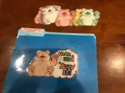 Grin and Bear it! Color words Grade preK language arts file folder game teacher