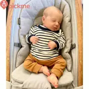19inch Reborn Newborn Baby Doll Asleep Soft Cloth Body Lifelike Babies Kids Gift