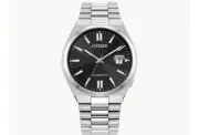 Citizen TSUYOSA Automatic Stainless Steel Black dial 40mm Watch NJ0150-56E