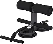 Sit up Bar Ab Machine Core Exercises Portable with 2 Strong Suction Cups and 1 Resistance Band for Office Gym Fitness Indoor