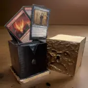 COMMANDER Book of Dead Deck Box | Magic the Gathering Deck Box