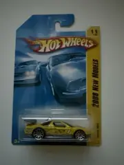 Hot Wheels 2008 New Models 11/40 Yellow Acura NSX Car 011/196