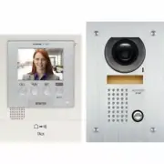 Aiphone JFS-2AEDF (JF-2MED, JF-DVF & PS-1820UL) Audio/Video Intercom System