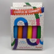 Crinkle N Connect Tubes – 6-Pack Sensory Toy by Toysmith
